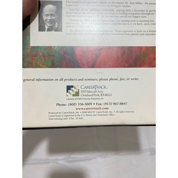 Self-Discipline and Emotional Control by Tom Miller PHD. 3 Disk Self Help Audio - Picture 6 of 12